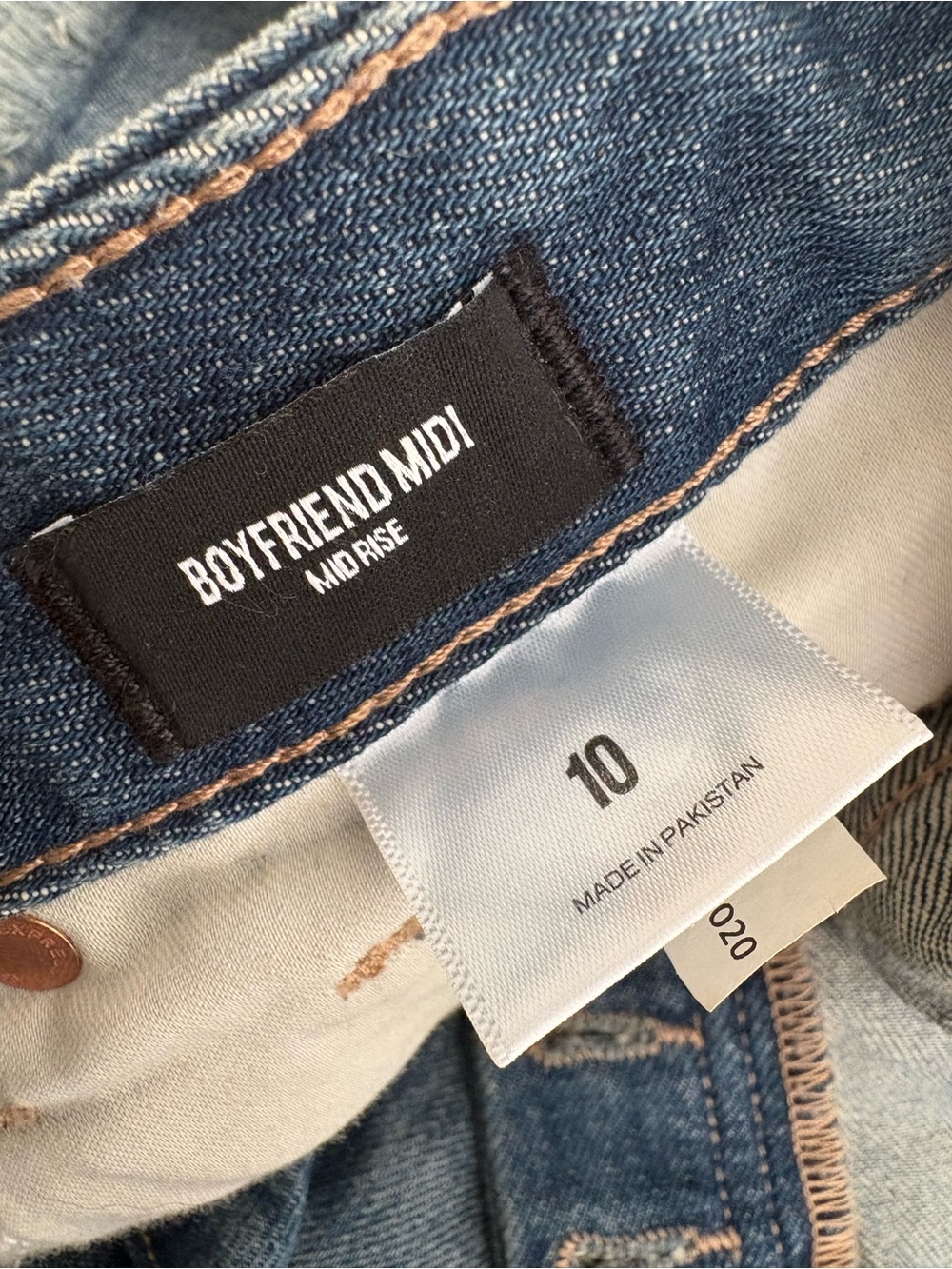 Express Mid Rise Distressed Shorts - Picture 3 of 5